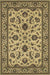 Ariana 311i Ivory/ Green Rug - Baconco