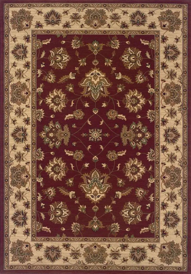 Ariana 623V Red/ Ivory Rug - Baconco