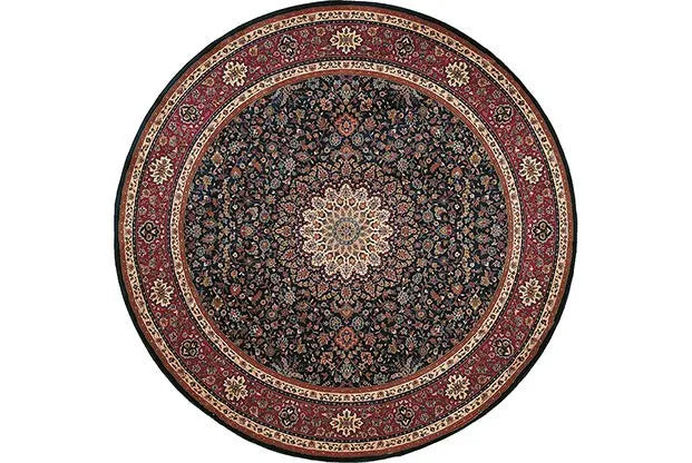 Ariana 95B Blue/ Red Rug - Baconco