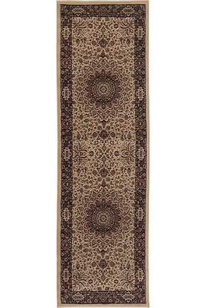 Ariana 95i Ivory/ Black Rug - Baconco