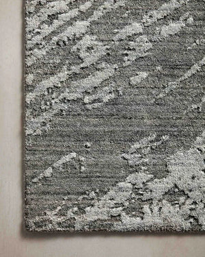 Arlo ARL-01 Charcoal/Silver Rug - Baconco