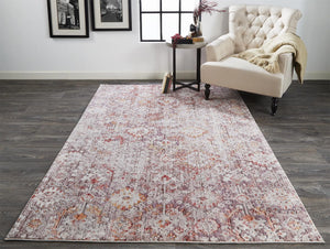 Armant 3946F Pink/Gray Rug - Baconco