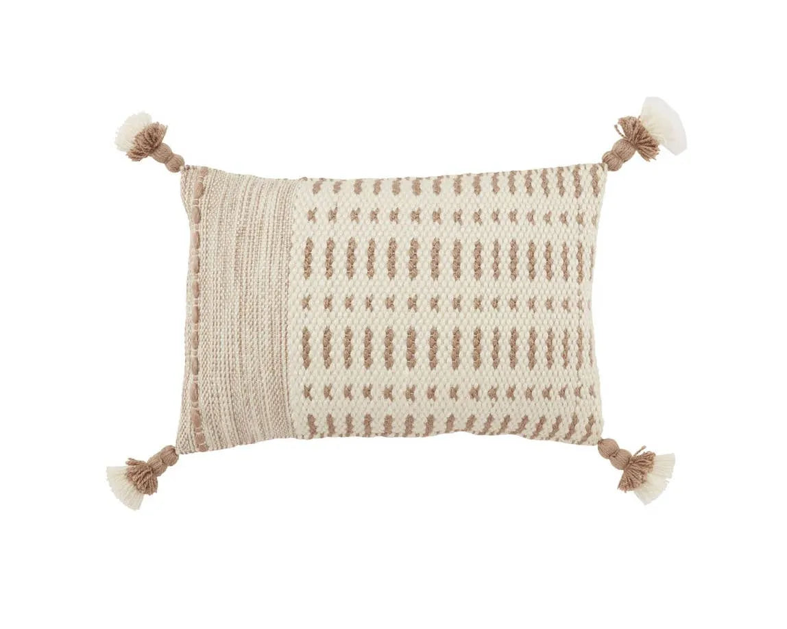 Armour ARM01 Light Taupe/Ivory Pillow - Baconco