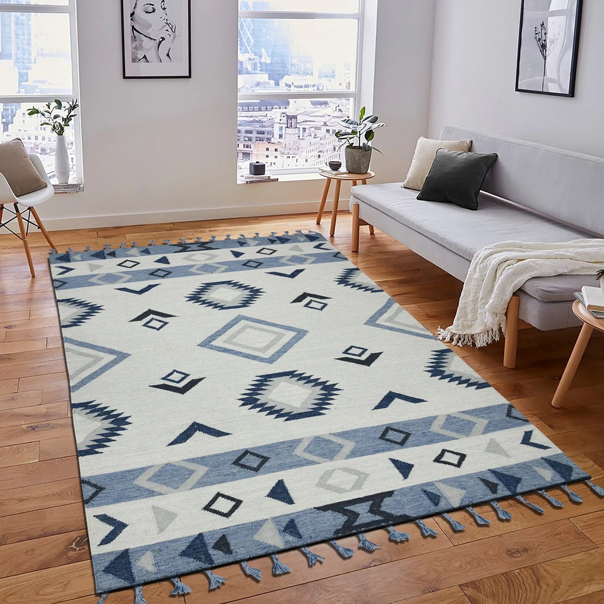 Artifacts ARI-14 Blue Rug - Baconco