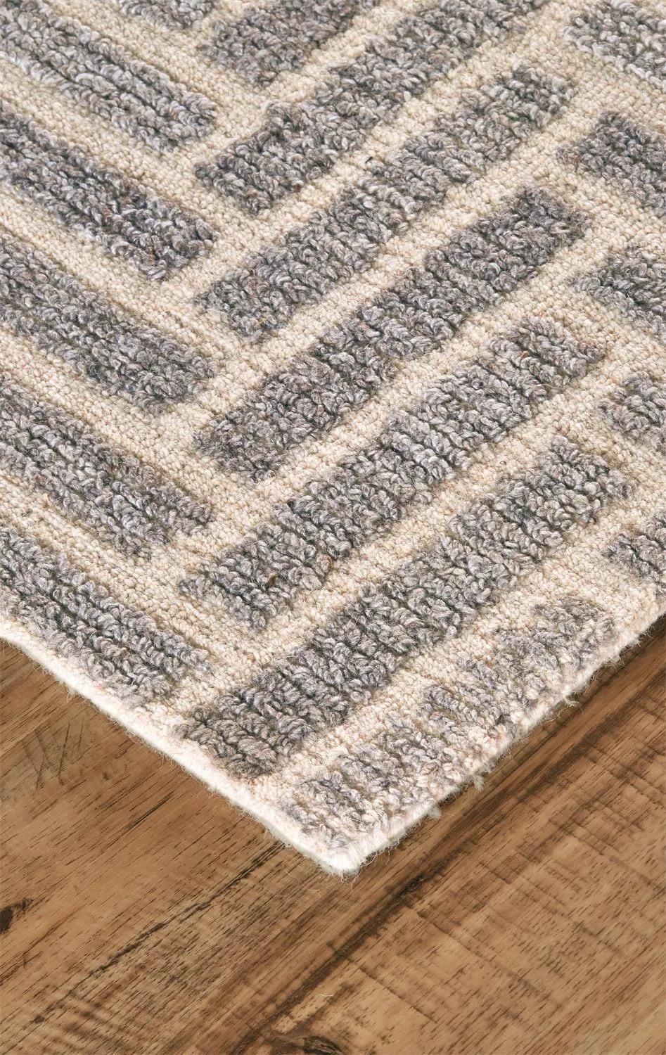 Asher 8768F Gray/Ivory Rug - Baconco