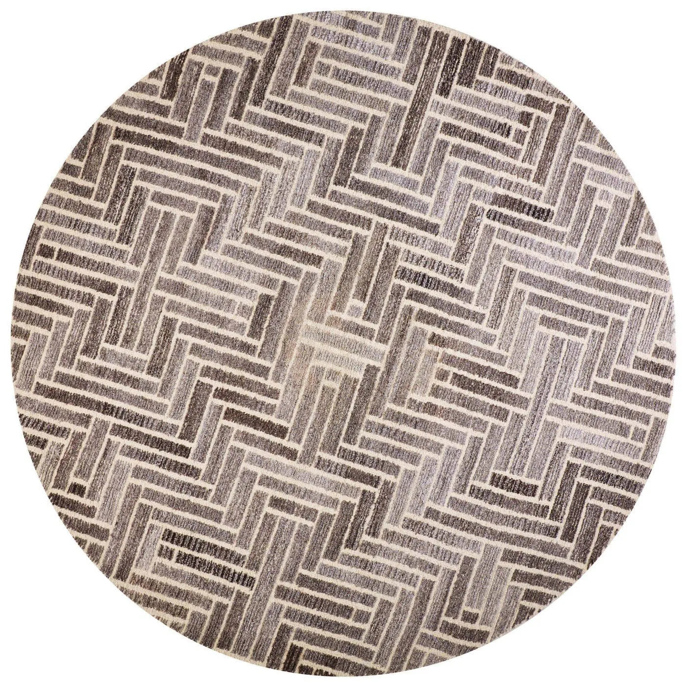 Asher 8768F Gray/Ivory Rug - Baconco