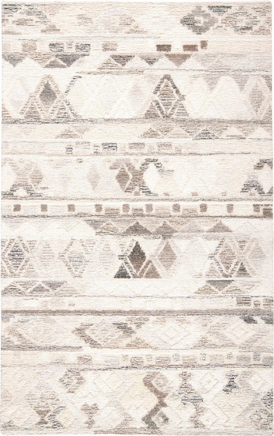 Asher 8770F Ivory/Brown Rug - Baconco