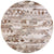 Asher 8770F Ivory/Brown Rug - Baconco