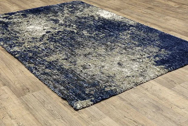 Aspen 2060L Blue/Grey Rug - Baconco