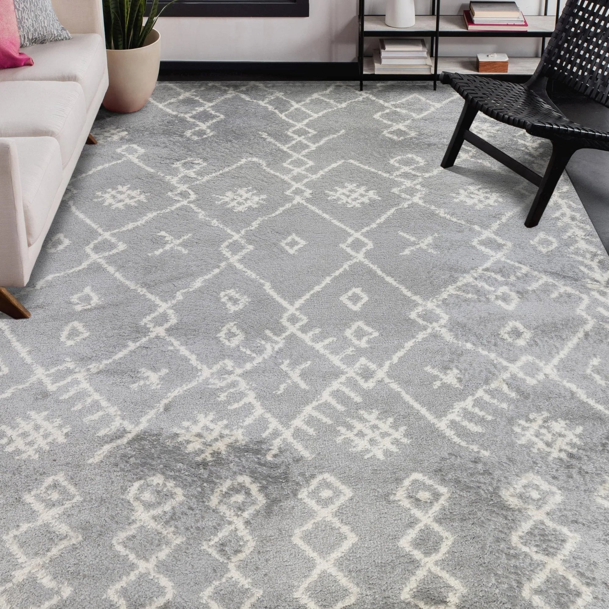 Aspen ASP-2 Grey/Ivory Rug - Baconco