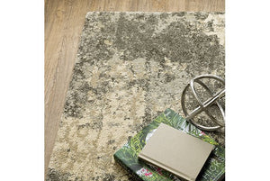 Astor 7150D Grey/Beige Rug - Baconco