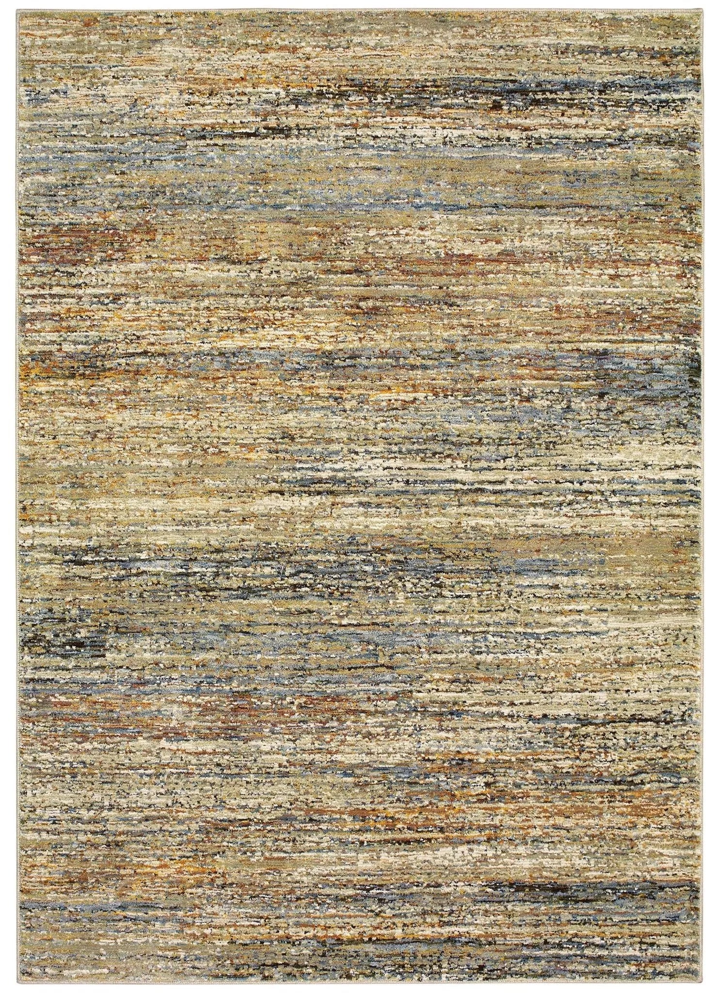 Atlas 8037J Gold/ Green Rug - Baconco