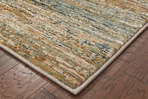 Atlas 8037J Gold/ Green Rug - Baconco