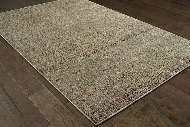 Atlas 8048B Blue/ Gold Rug - Baconco