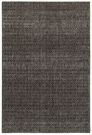 Atlas 8048Q Black/ Grey Rug - Baconco