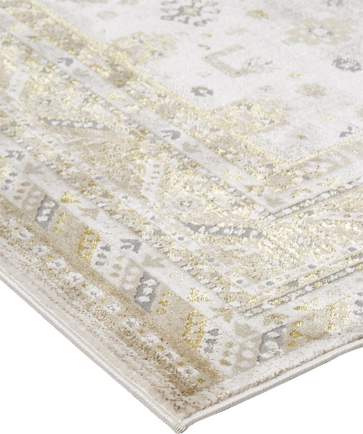 Aura 3738F Gold/Beige Rug - Baconco