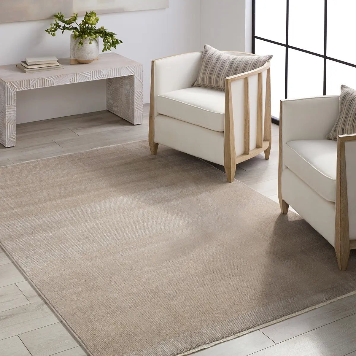 Aura AUR01 Steeple Grey Rug - Baconco