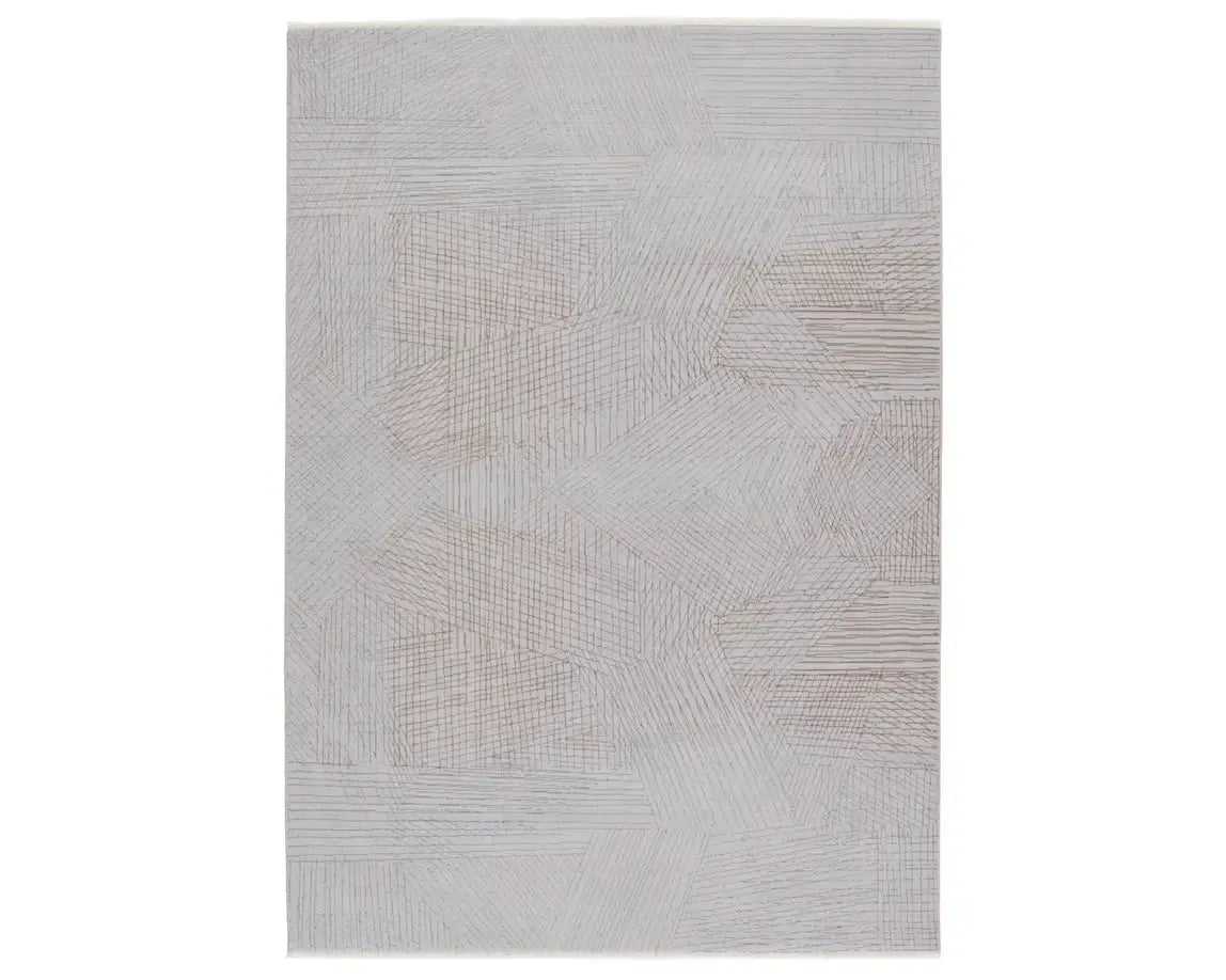 Aura AUR03 Grey Rug - Baconco