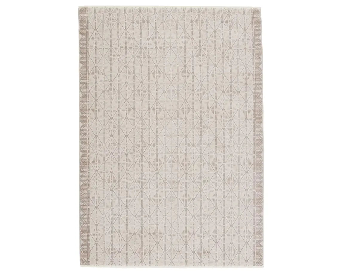 Aura AUR08 Ivory Rug - Baconco