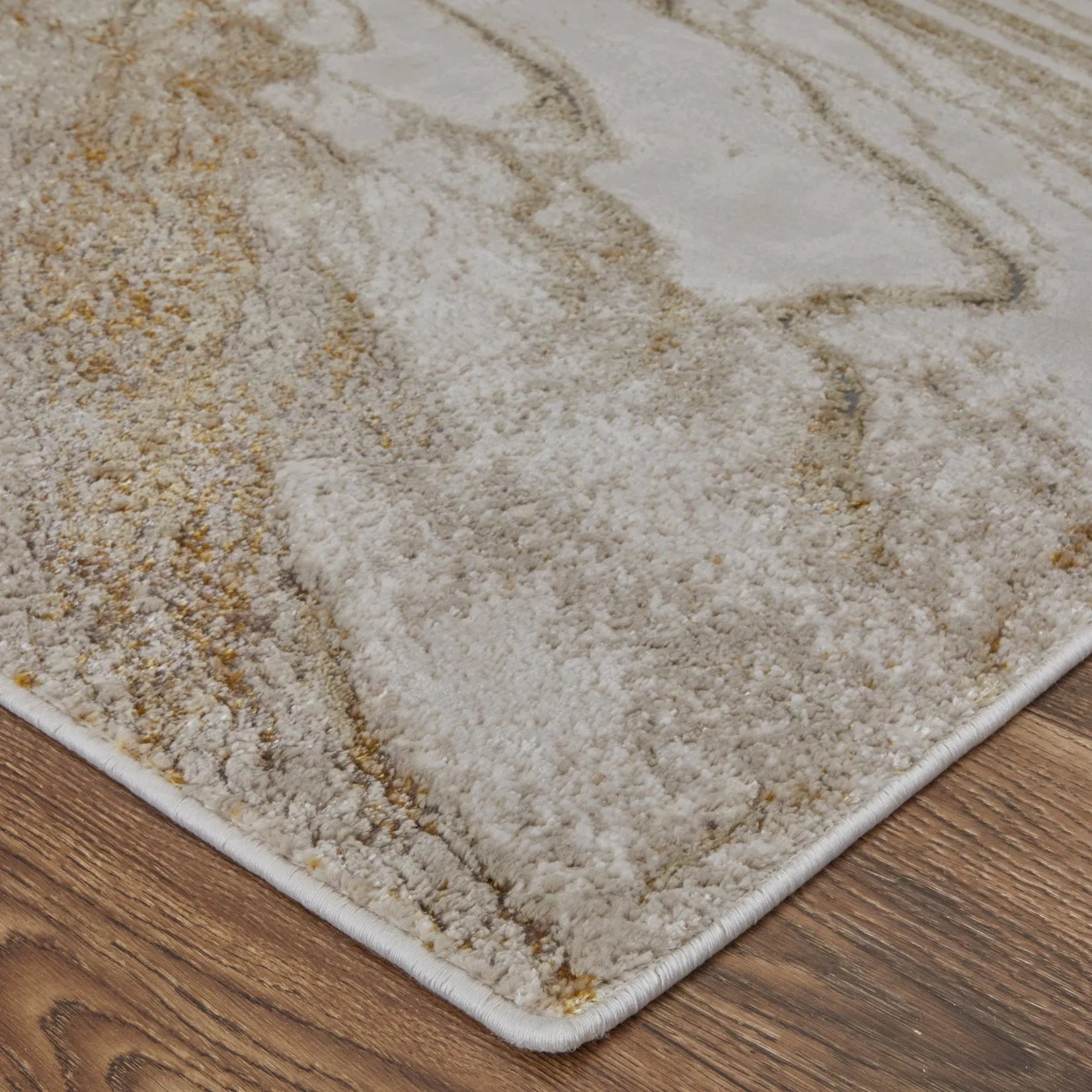 Aura AUR39LLF Ivory/Taupe Rug - Baconco