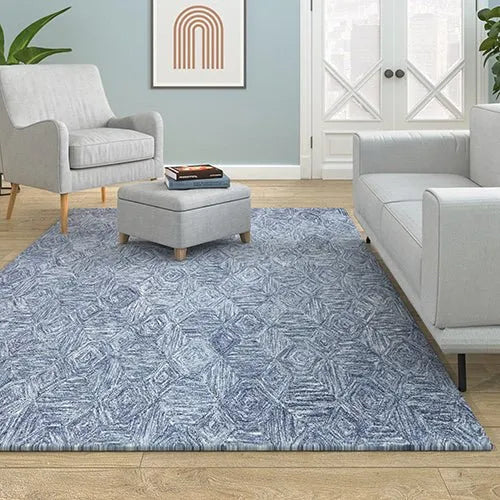 Aurora 82383BLU Blue Rug - Baconco