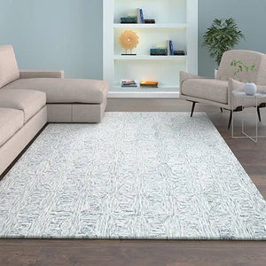 Aurora 82385SLV Silver Rug - Baconco