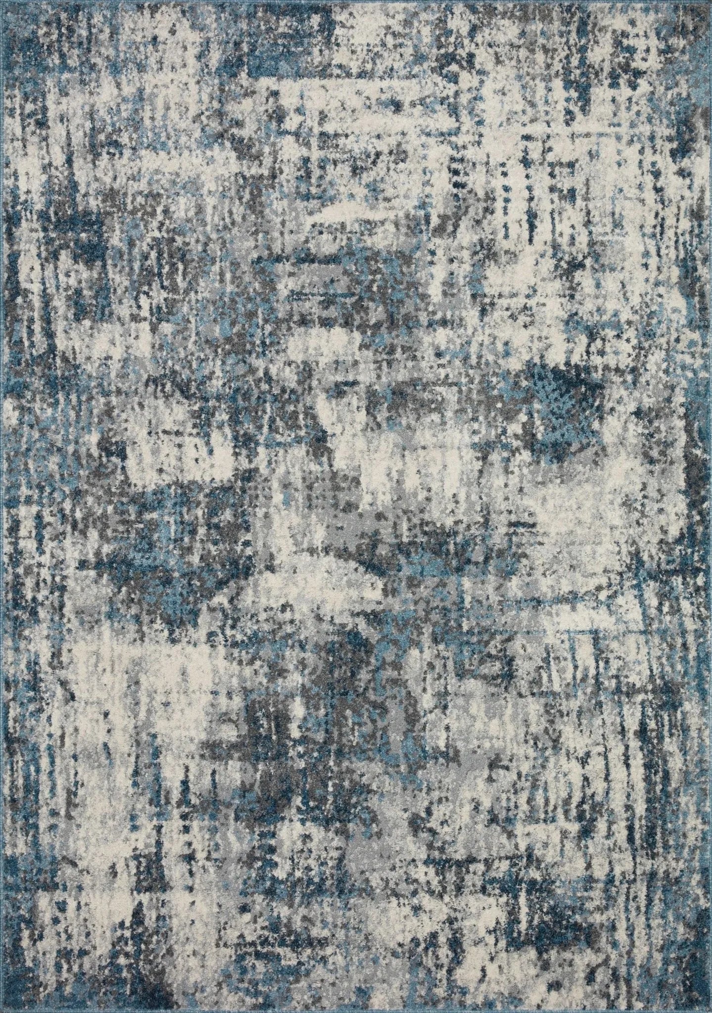 Austen Aus-01 Natural/Ocean Rug - Baconco