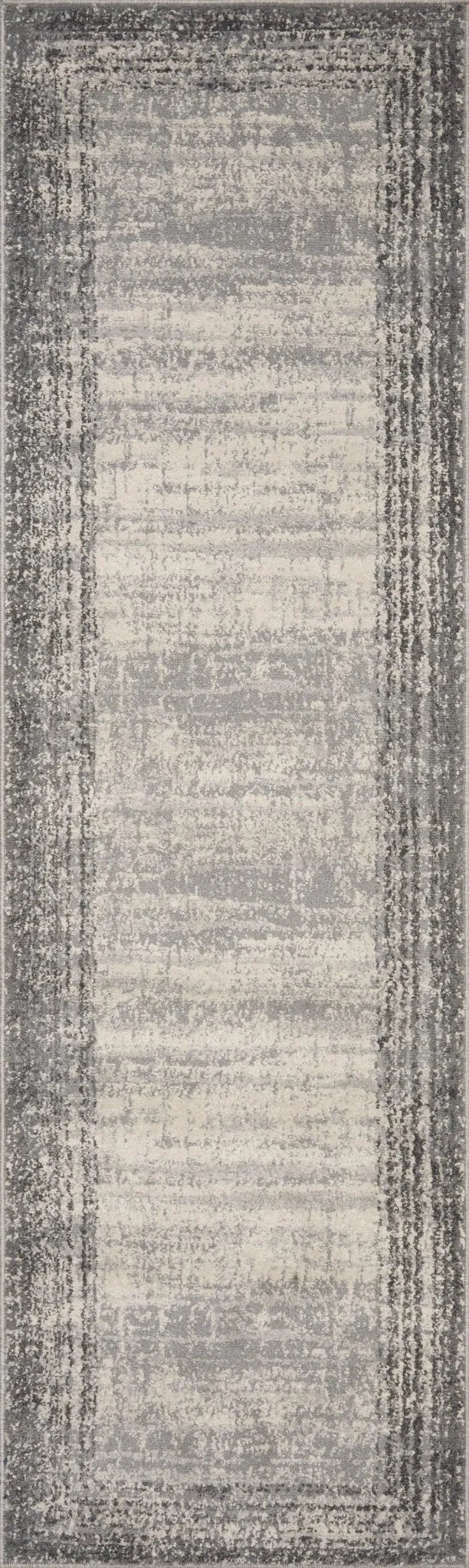 Austen Aus-02 Pebble/Charcoal Rug - Baconco