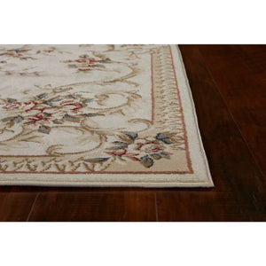 Avalon-5606 Aubusson Ivory Rug - Baconco