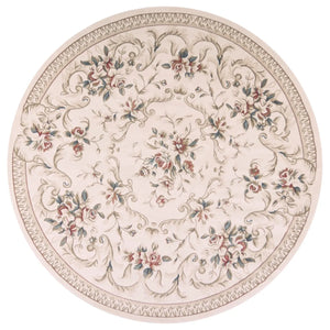 Avalon-5606 Aubusson Ivory Rug - Baconco