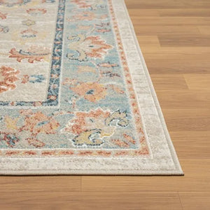 Avalon 82429IPB Ivory/Pale Blue Rug - Baconco