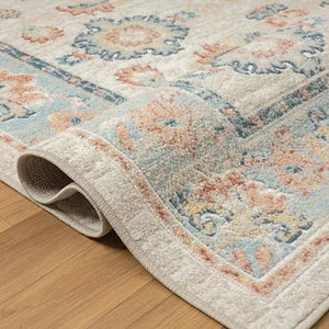 Avalon 82429IPB Ivory/Pale Blue Rug - Baconco