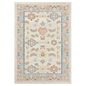 Avalon 82429IPB Ivory/Pale Blue Rug - Baconco