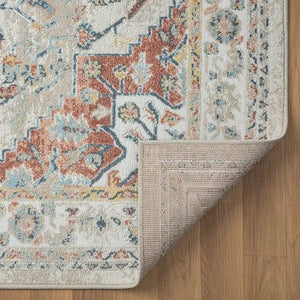 Avalon 82431IOR Ivory/Rust Rug - Baconco