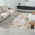 Avalon 82431IOR Ivory/Rust Rug - Baconco