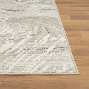 Avalon 82433IVU Ivory Blue Rug - Baconco