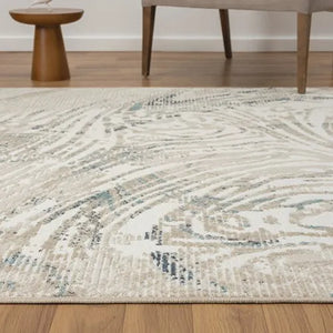 Avalon 82433IVU Ivory Blue Rug - Baconco