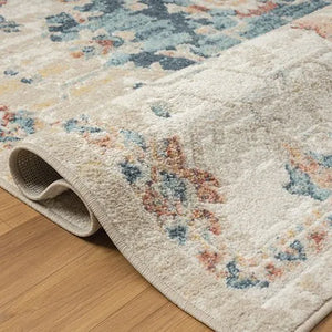 Avalon 82435BLO Blue/Ivory Rug - Baconco