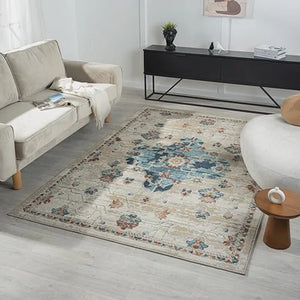 Avalon 82435BLO Blue/Ivory Rug - Baconco