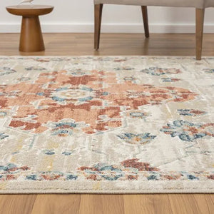 Avalon 82436RUI Rust/Ivory Rug - Baconco