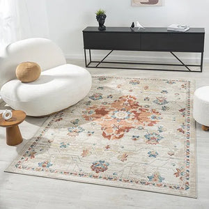 Avalon 82436RUI Rust/Ivory Rug - Baconco