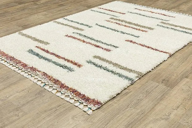 Axis AX04A Ivory/Multi Rug - Baconco