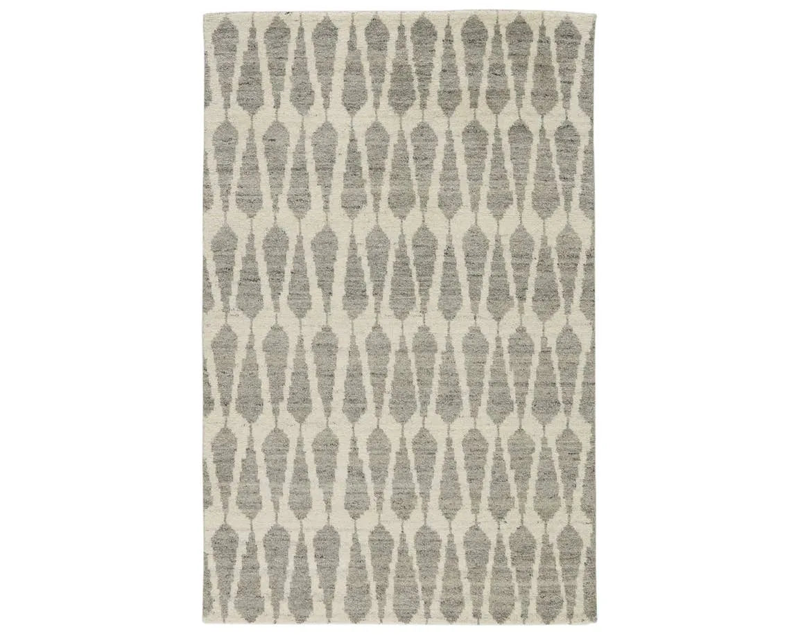 Azland AZL04 Sabot Whitecap Gray/Fallen Rock Rug - Baconco