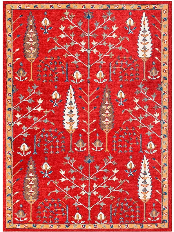 Babylon 81785RED Red Rug - Baconco