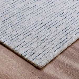 Babylon 81789IVU Ivory Blue Rug - Baconco