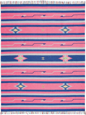 Baja BAJ01 Pink/Blue Rug - Baconco