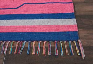 Baja BAJ01 Pink/Blue Rug - Baconco