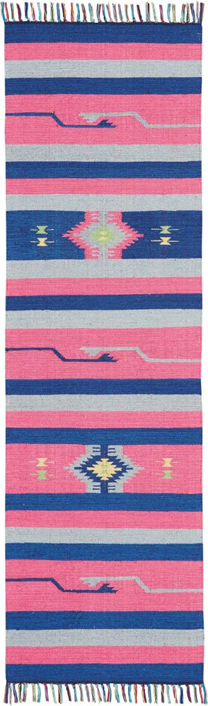 Baja BAJ01 Pink/Blue Rug - Baconco