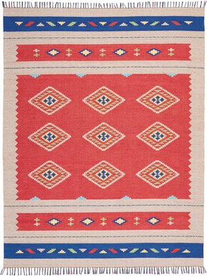 Baja BAJ02 Red/Beige Rug - Baconco