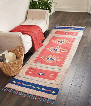 Baja BAJ02 Red/Bge Rug - Baconco